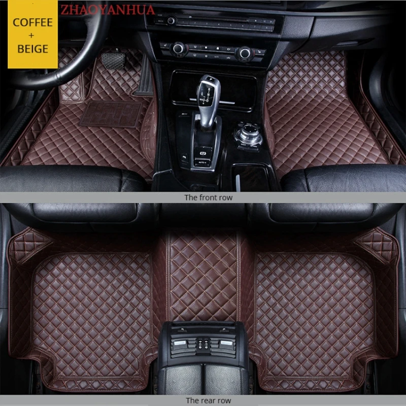 

Car Floor Mat For BMW 8 Series 840d 840i M 850i M850i G14 G15 G16 F91 F92 Car Accessories Leather Carpet Floor Mats