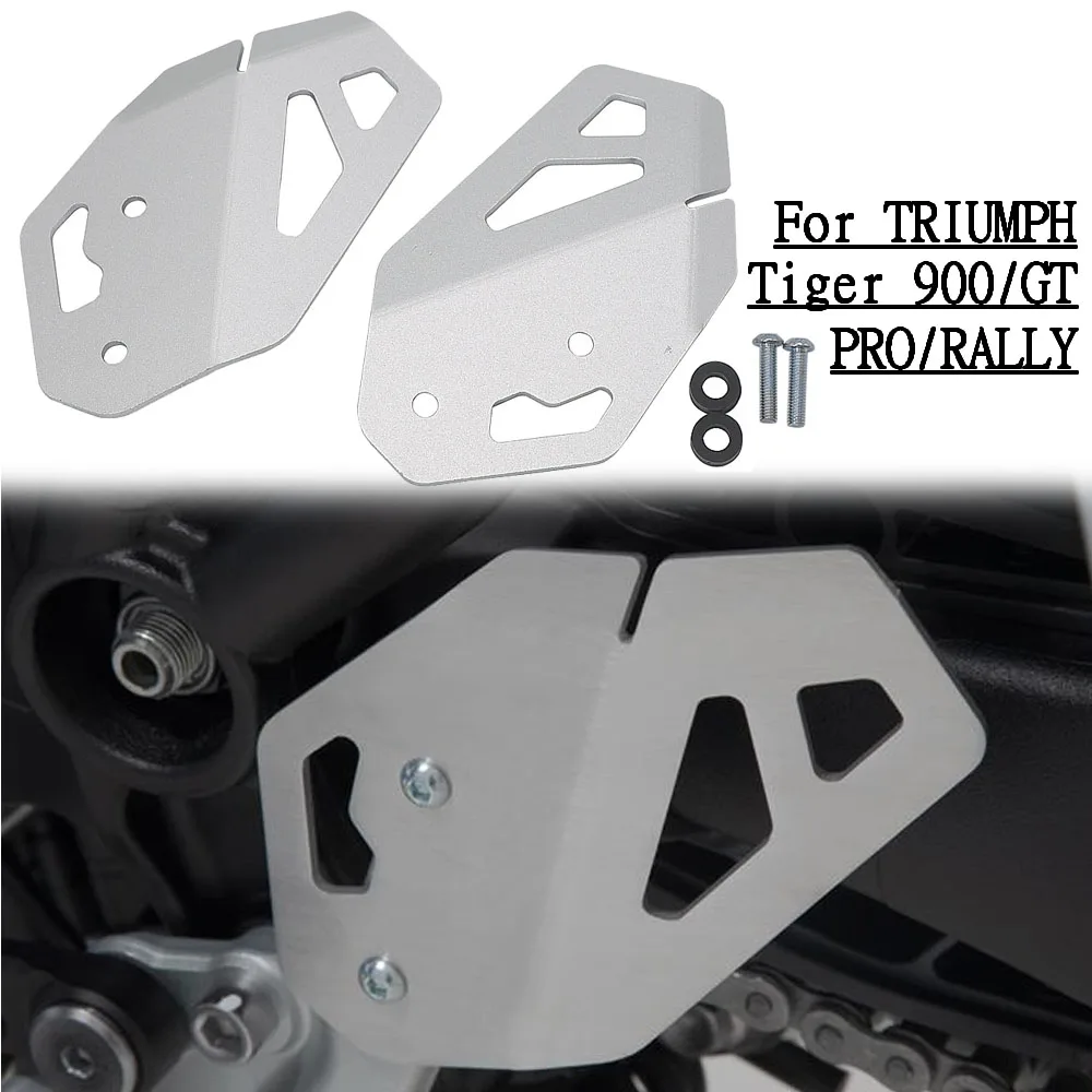 

Left And Right Heel Guards protector Guard Rear Foot Brake Lever Pedal Shifter Cover For TRIUMPH Tiger 900 GT PRO RALLY TIGER900