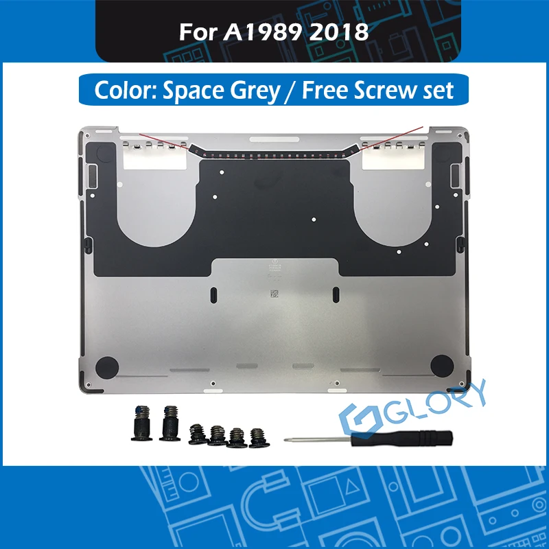 Новый ноутбук A1989 нижний чехол 613 06940 09 космический серый для Macbook Pro Retina 13 &quotA1989