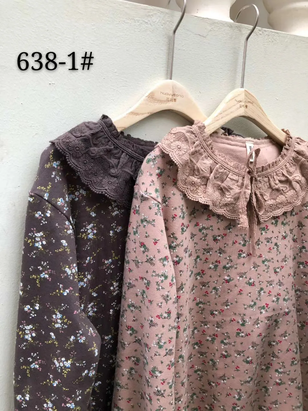 

Autumn Winter tops women shirt long sleeve with floral print Tops female