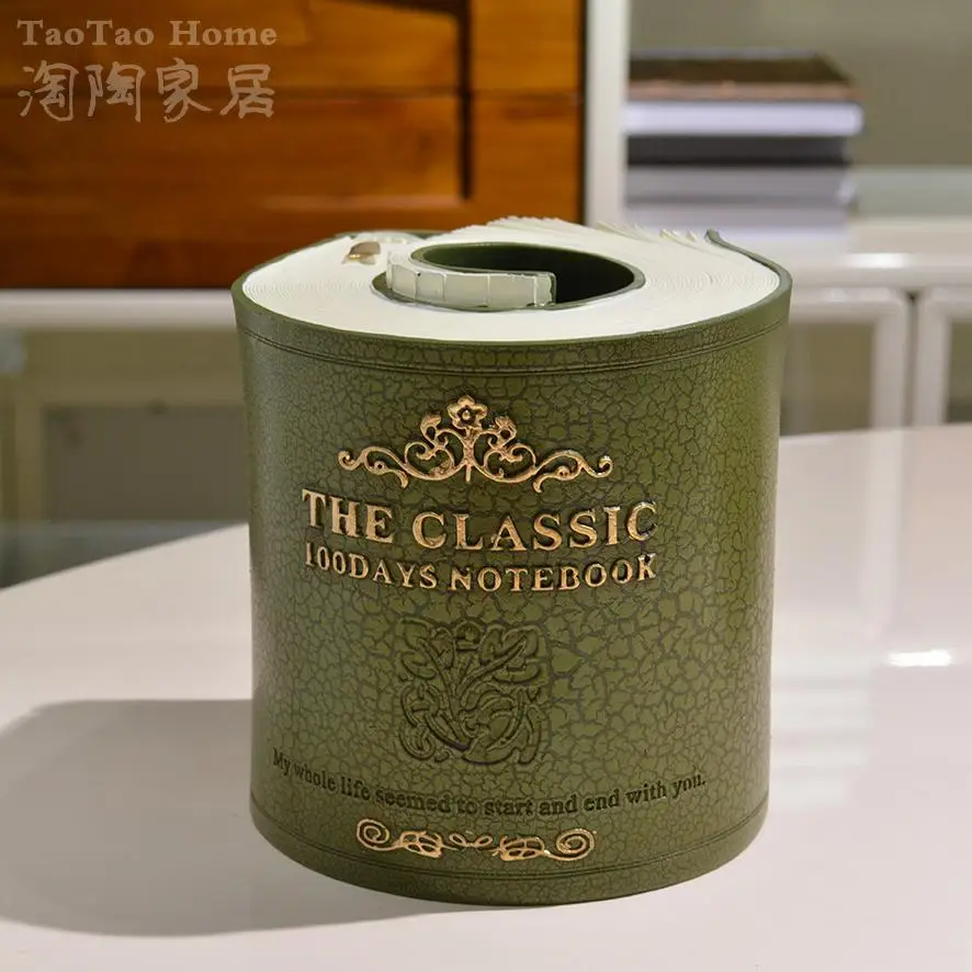 Винтаж с одноразовыми салфетками для канцелярских принадлежностей Ретро Стиль