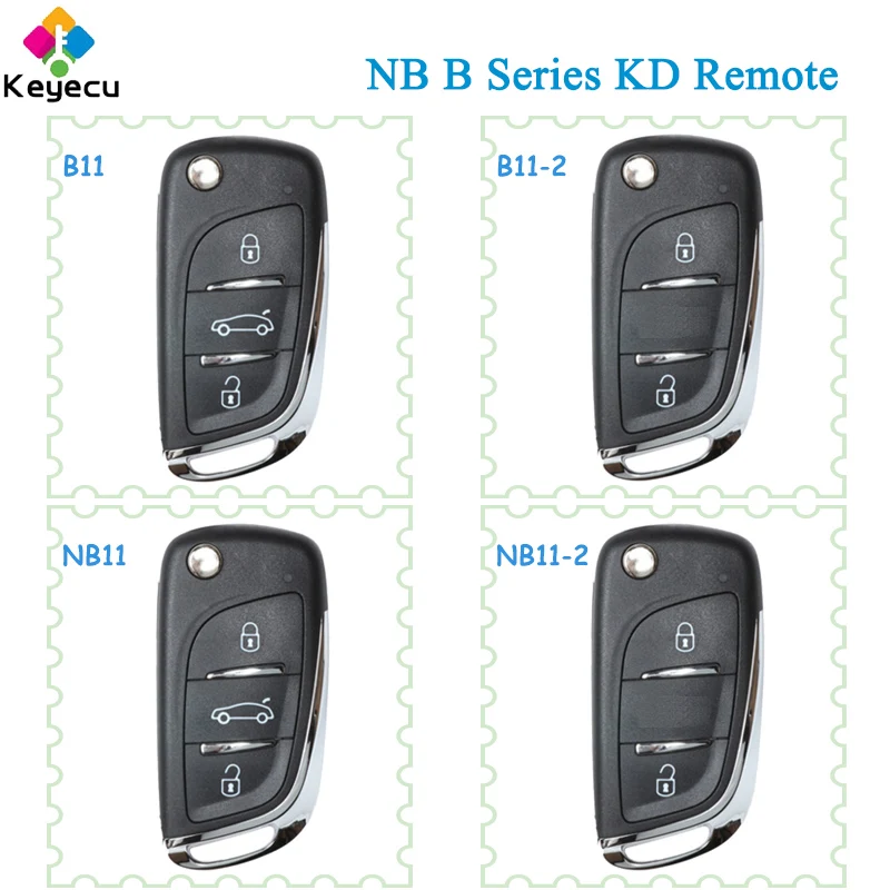 KEYECU B NB Series KD Remote B11 2 NB11 для KD900 + URG200 X2 KEYDIY DS Style Универсальный Key|Ключ от авто| |