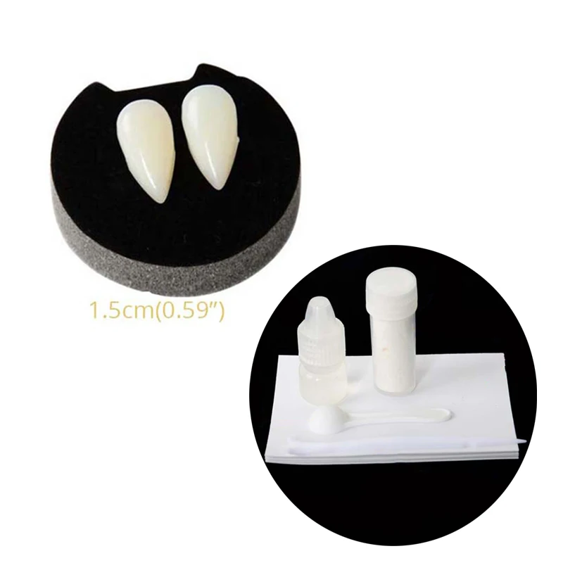 

Зубы вампира на Хэллоуин