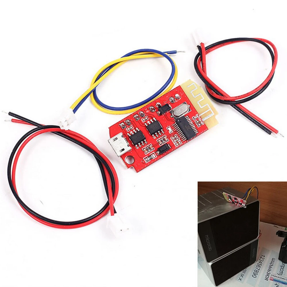 Плата усилителя мощности для модуля Bluetooth CT14 Micro 4 2 Stereo 5VF 5 Вт + Mini с зарядным портом