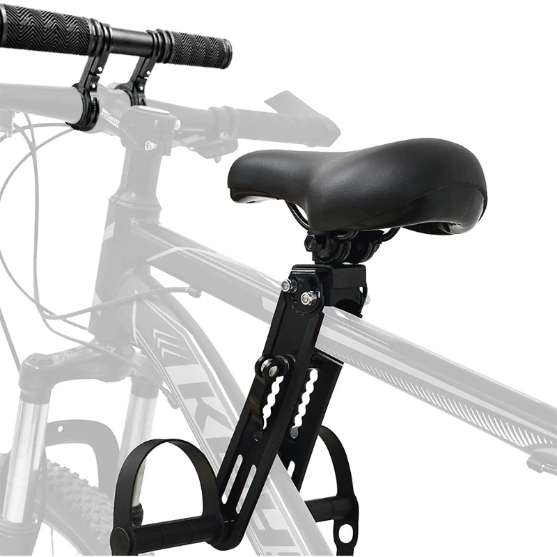 

Kids Bike Seat w/Handlebar Attachment Safety Bike Accessories for Adult Bikes,fits 31.8mm-28.7mm-25.4mm-22.2mm Handlebars