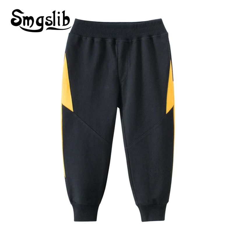 

2021 Spring Autumn Pants For Boys Cotton Pants For 2-7 Years Old Lightning Pattern Cotton Sport Pants Kids Children Trousers