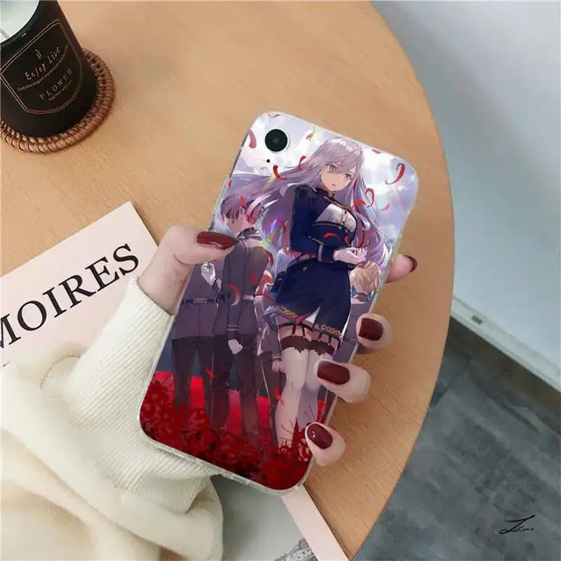 FHNBLJ 86 Eighty Six Anime Phone Case for iPhone 11 12 13 mini pro XS MAX 8 7 6 6S Plus X 5S SE 2020 XR case