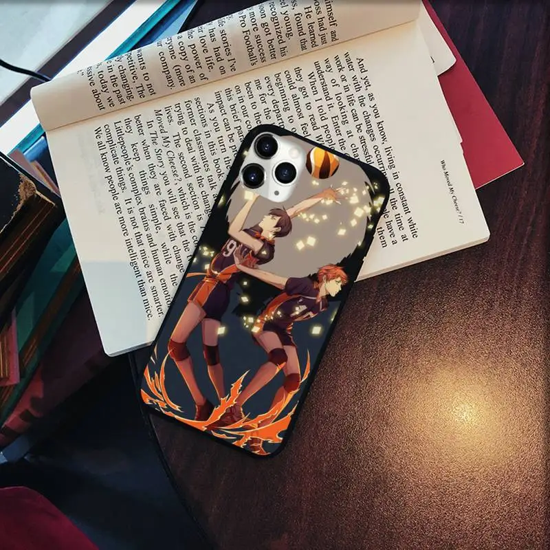 

Japan Anime Haikyuu Phone Cases for iPhone 11 12 pro XS MAX 8 7 6 6S Plus X 5S SE 2020 XR Soft Silicone Shell Cover Funda capa
