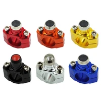 motorcycle cnc handle bar switch modificated light control alluminum switches fits motocross dirtbike atv 100cc 600cc motos 22mm