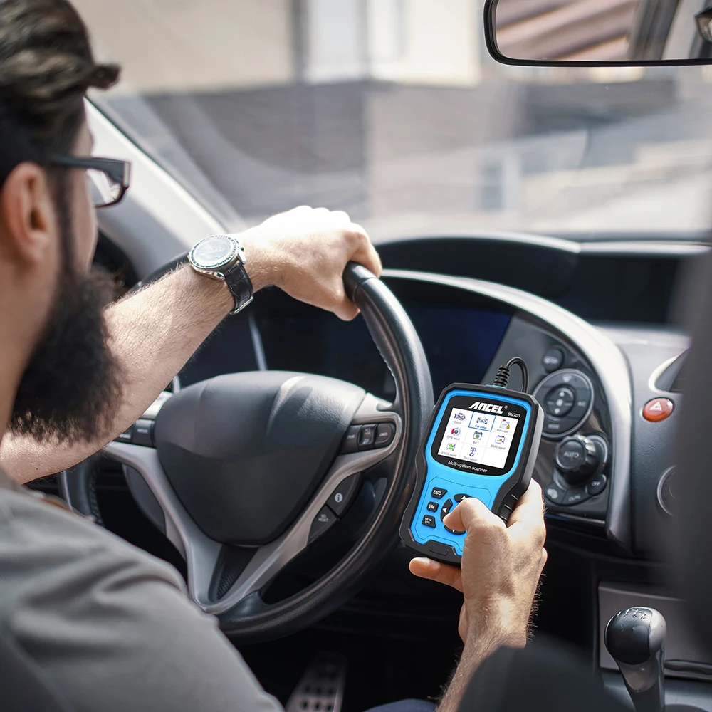 Профессиональный OBD2 сканер ANCEL BM700 для E87 E93 SAS SRS TPMS сброс масла на аккумуляторе OBD 2