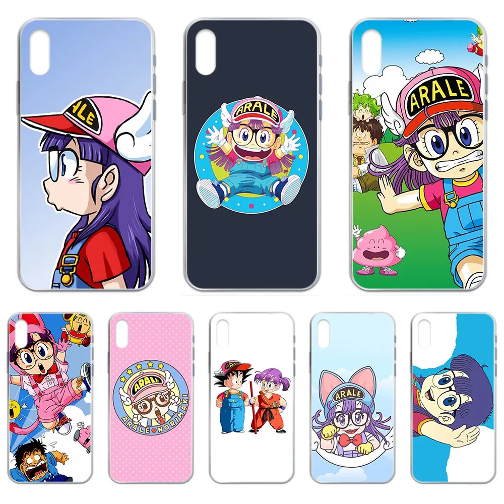 Прозрачный чехол для телефона Dr. Slump Norimaki Arare с японским аниме iphone 4 4S 5 5C 5S 6 6S PLUS 7 8 X