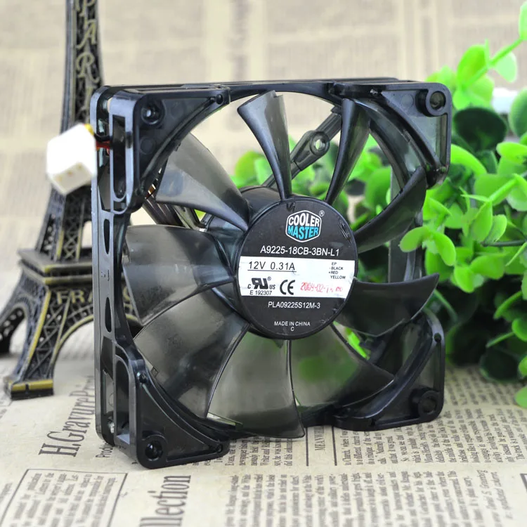 Cooler Master Hyper N520 Fan A9225-18CB-3BN-L1 PLA09225S12M-3