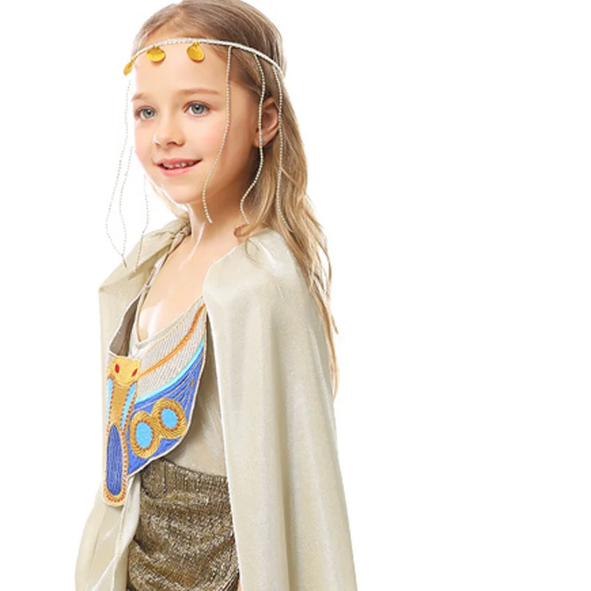 Вечерние костюмы для девочек в древнем египетском стиле костюмированной