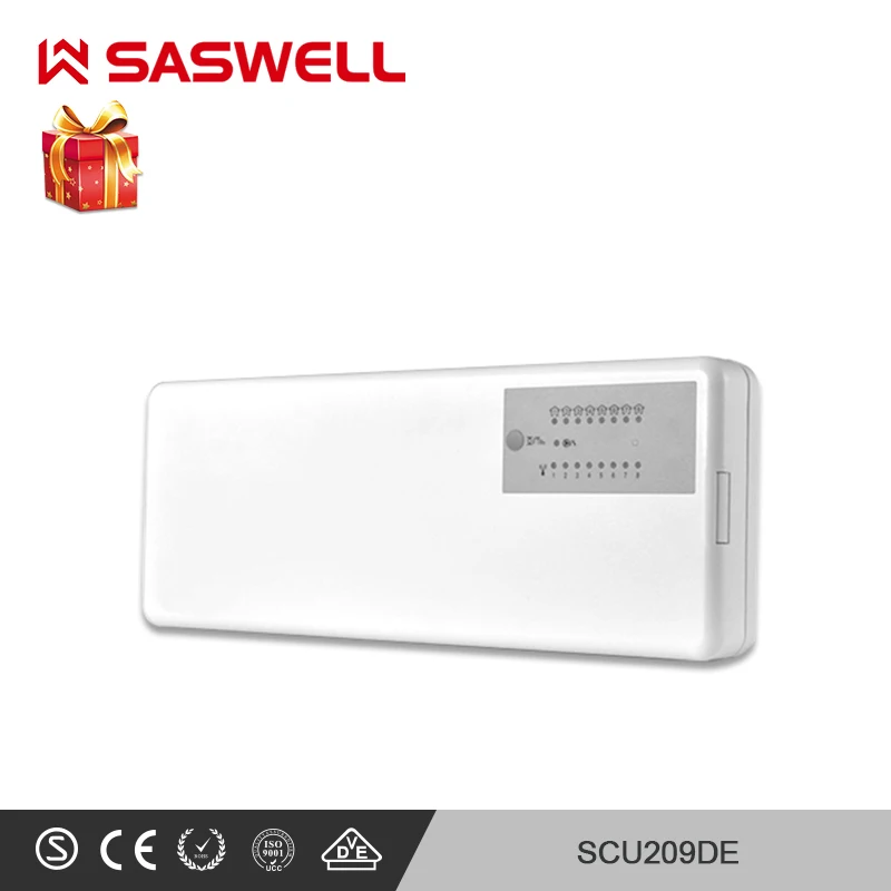SASWELL термостат контроллер 8 подкамерный электрический клапан ЖК коробка