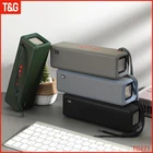 Портативная Bluetooth-Колонка T  G, Саундбар высокой мощности, Hifi сабвуфер для компьютера, смартфона, Беспроводная колонка с FM-радио TG271