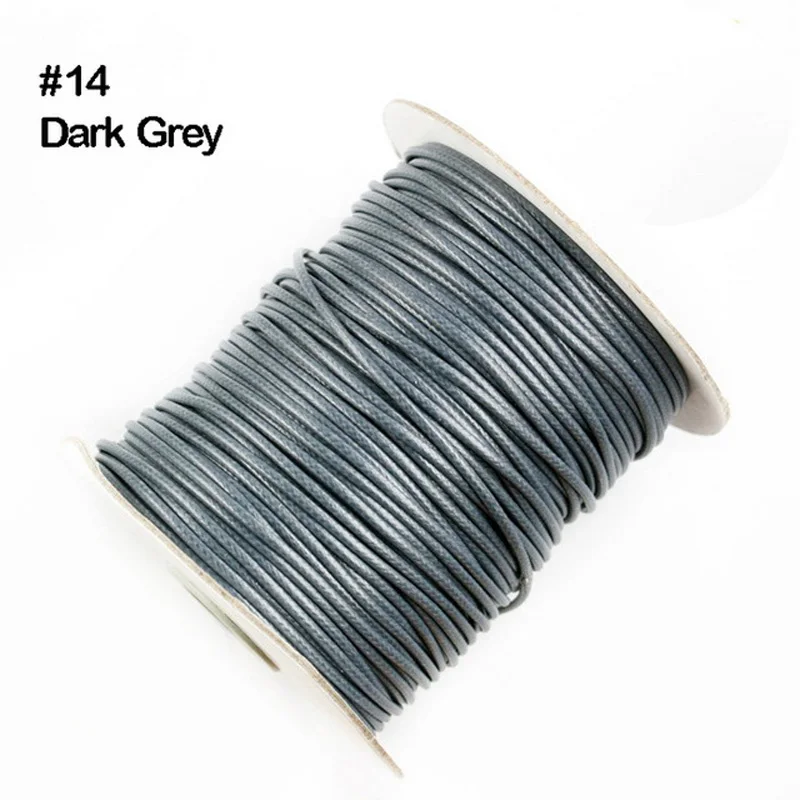 2 мм 85 м/рулонная нить хлопковые шнуры вощеный шнур Бисероплетение Шнур для