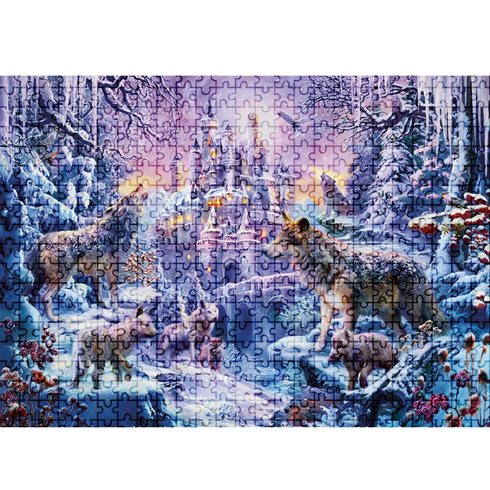 

Пазл бумажный детский, 70x50 см, 1000 шт.