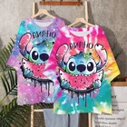 Футболка женская с коротким рукавом и графическим принтом, в стиле Харадзюку