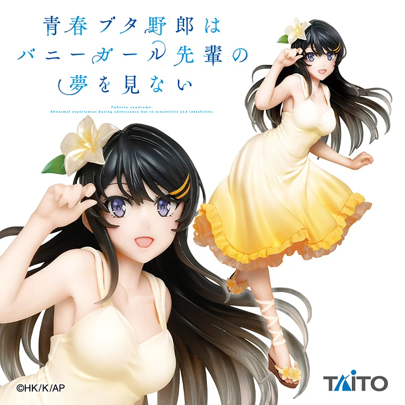 

Judai 20cm Original Taito Anime Aobuta Sakurajima Mai Summer Dress Ver Mai Senpai PVC Action Figure Collection Model Doll Toys