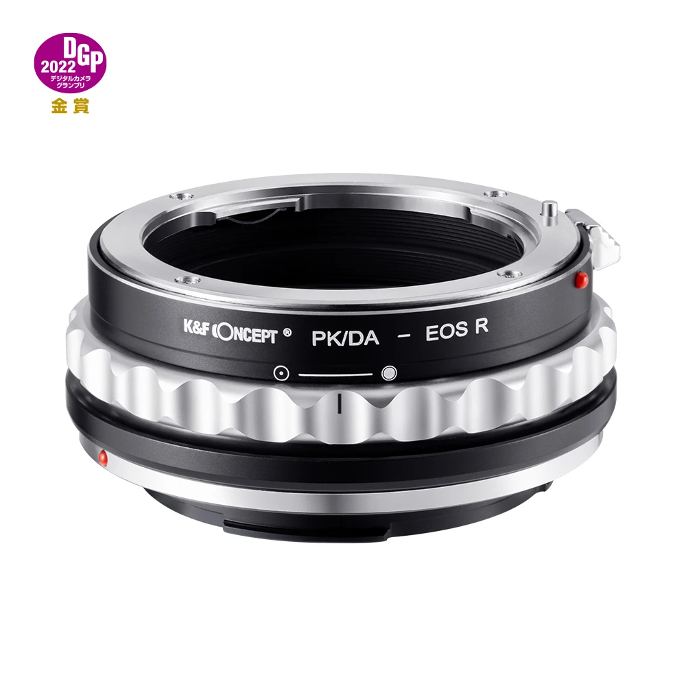 K&F CONCEPT PK/DA-EOS R PK DA Lens to EOS R RF Mount Camera Adapter Ring For PK DA  Lens to Canon EOS R RF R3 RP R5 R6 Camera