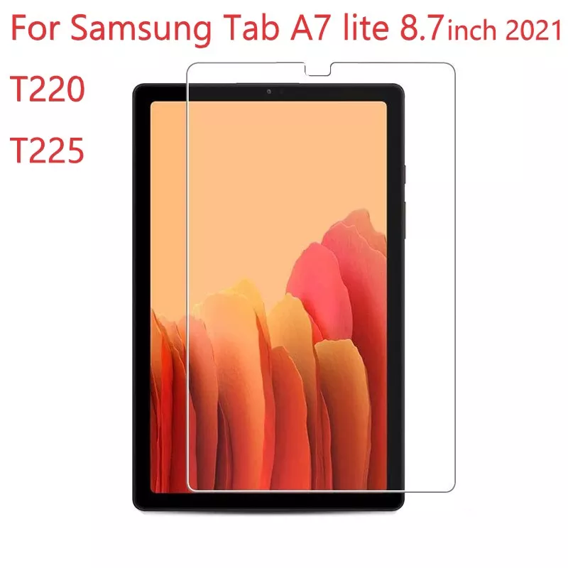 For Samsung Galaxy Tab A7 Lite SM-T225 T220 8.7inch Screen Protective Film Anti-Scratch 9H Hardness Tablet Tempered Glass 2021