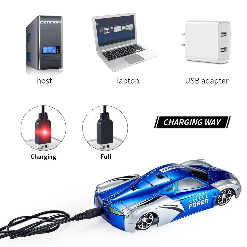 RC автомобиль дистанционного Управление восхождение с светодиодный свет 360