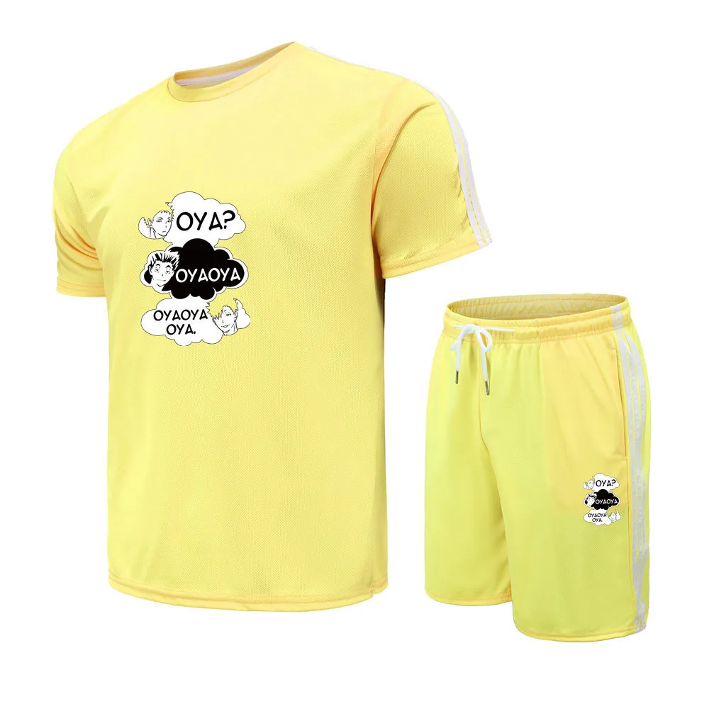 

Мужские шорты с коротким рукавом и круглым вырезом