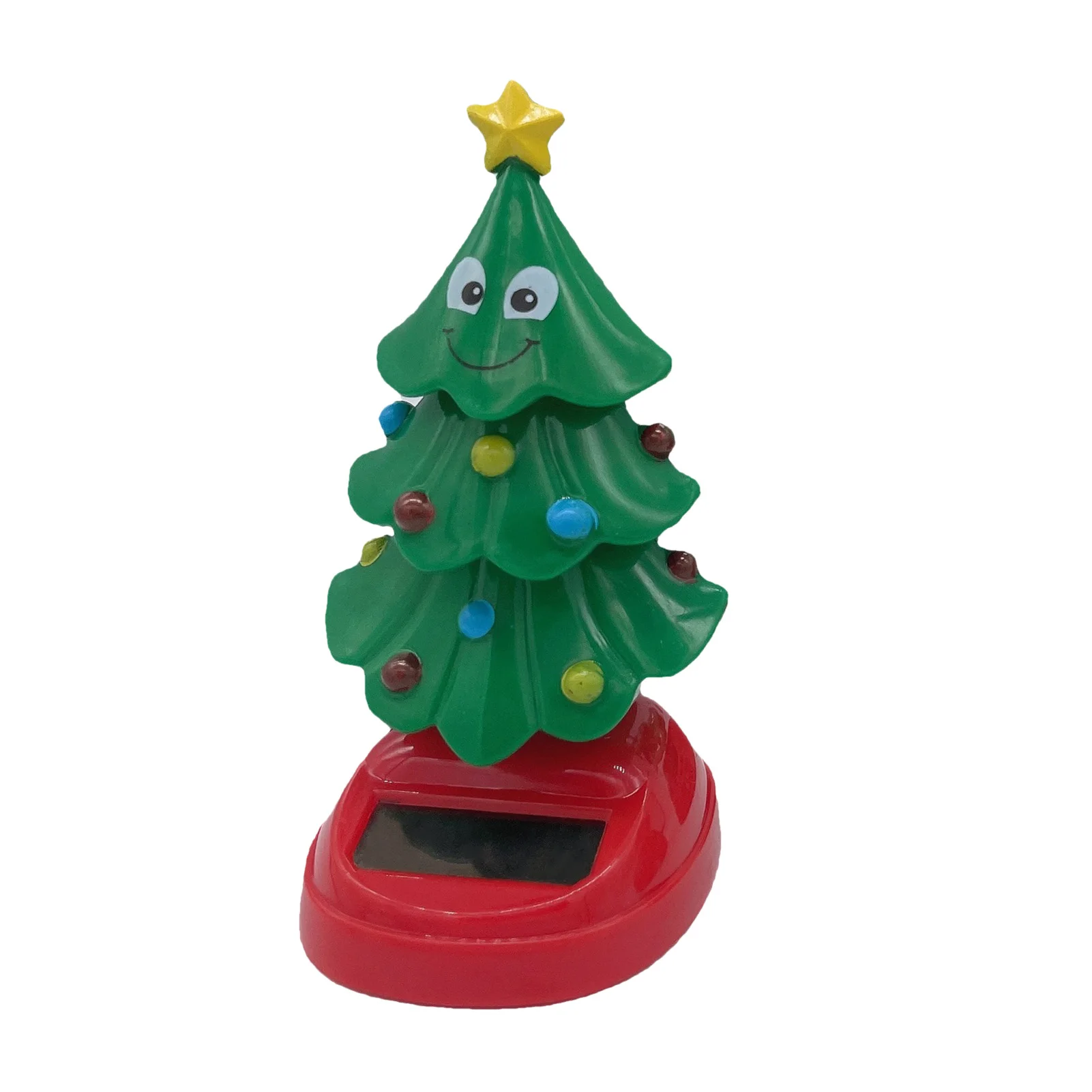 

Solar Swinging Head Shaking Tree Kids Child Toy Ornament Gift For Car And Home Interior Christmas Decoration Auto Accessories