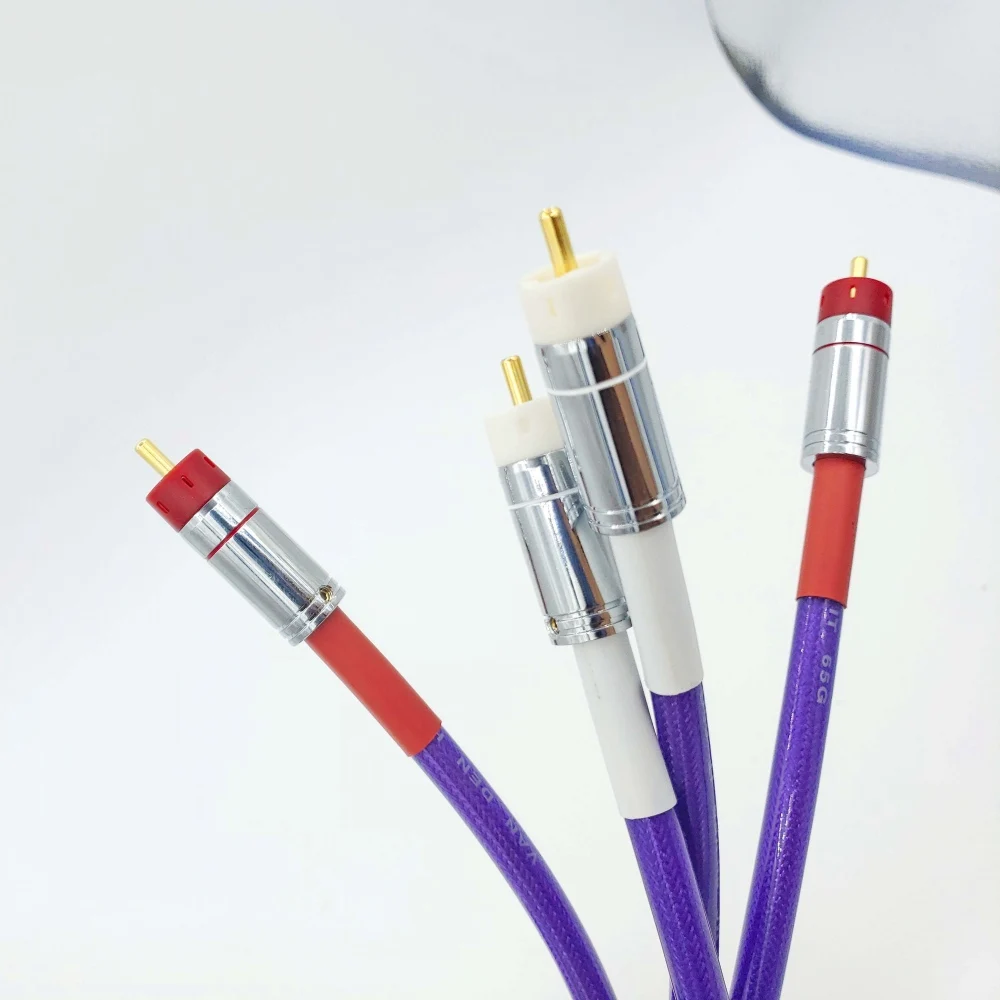 VDH золото/с серебряным покрытием RCA fa p2.1 сбалансированный аудиосигнал при помощи