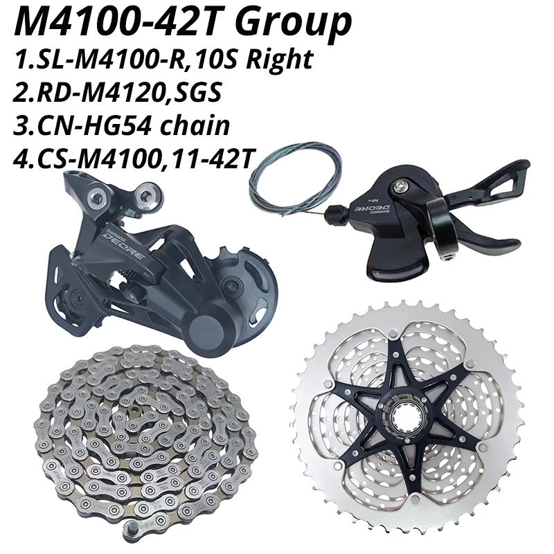 Переключатели Shimano Deore m4100 m6000 1X10S 10 скоростей рычаг переключения передач HG500 HG50