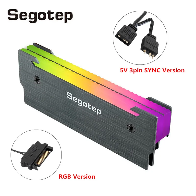 

Кулер для ОЗУ Segotep M.2 SSD, SATA 2280, 5 В, 3 контакта