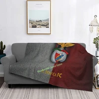 benfica fc throw blanket 3d printed sofa bedroom decorative blanket children adult christmas gift