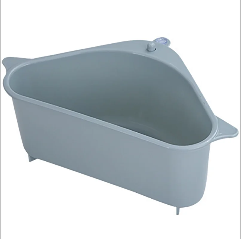 

1Pcs Kitchen Rack Clean Scouring Cloth Discloth Sink Sink Drain Rack Suction Cup Hangingasket Triangle Storage Rack Corner Rack
