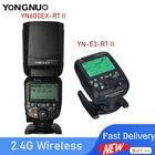 Беспроводная вспышка YONGNUO YN600EX-RT II 2,4G HSS 18000s Master TTL для Фотоаппарата Canon 600EX Canon