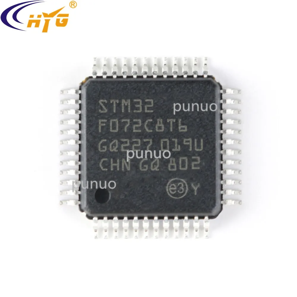 Оригинальный аутентичный STM32F072C8T6 Инкапсуляция LQFP 48 32 бит микроконтроллер 128K