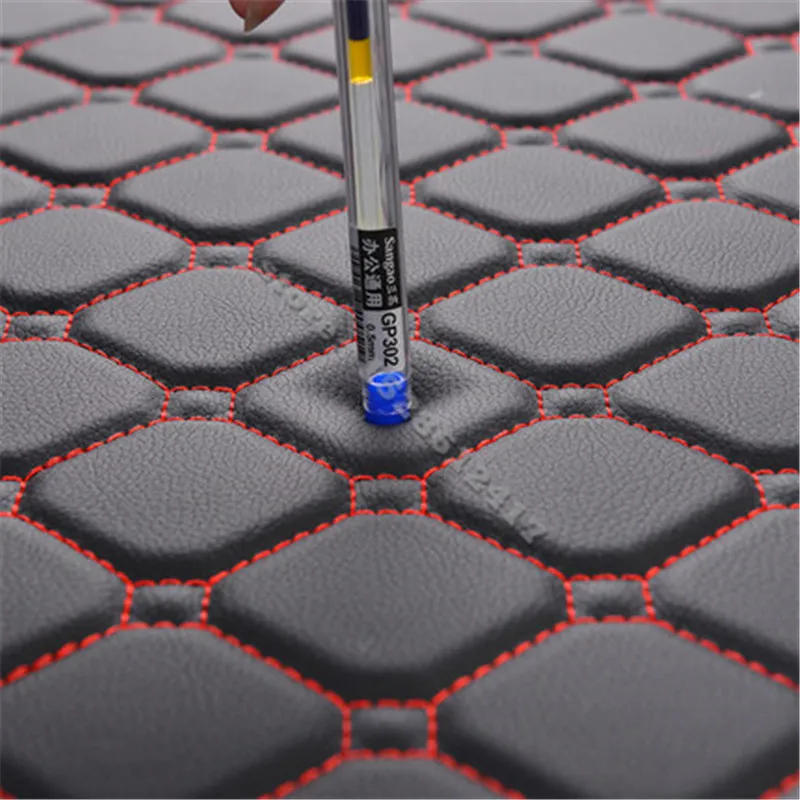 Автомобильный Стайлинг 3D трехмерный защитный ковер из ПУ для багажника Zotye t600