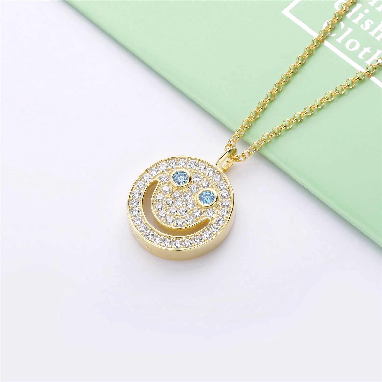 Moonmory Стерлинговое Серебро 925 пробы популярный бренд подвеска в виде Голубой