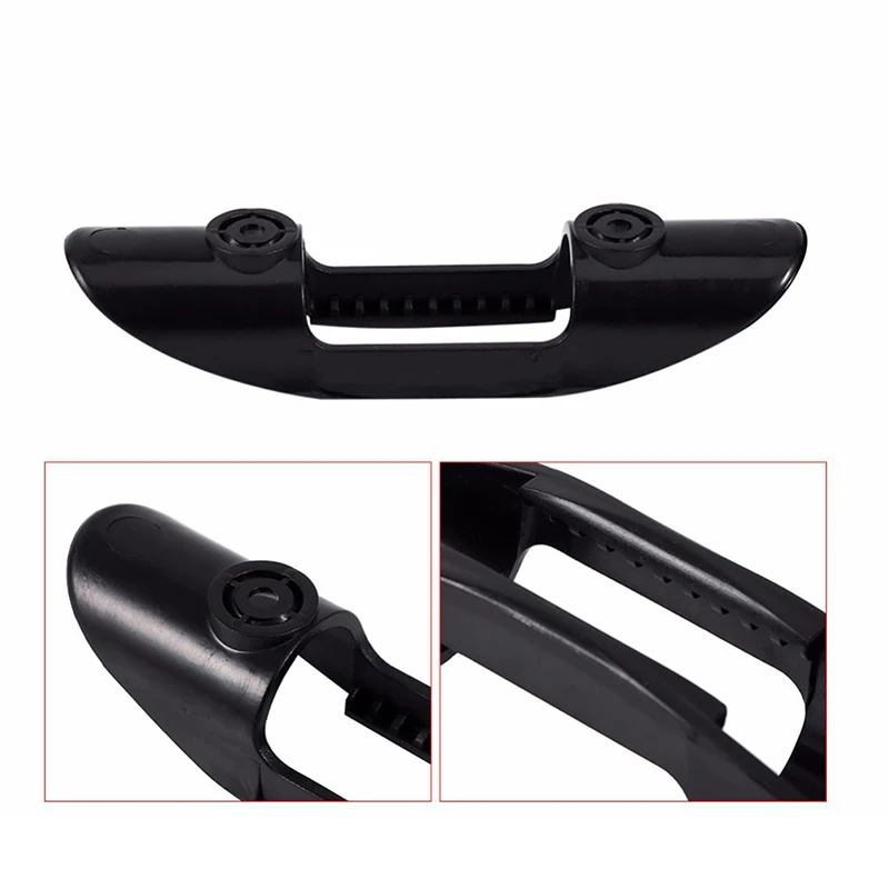 

Black Plastic Marine Kayak Paddle Clip Holder Paddle Oars Keeper Canoe Boat Deck Mount Fishing Accessories with Screws