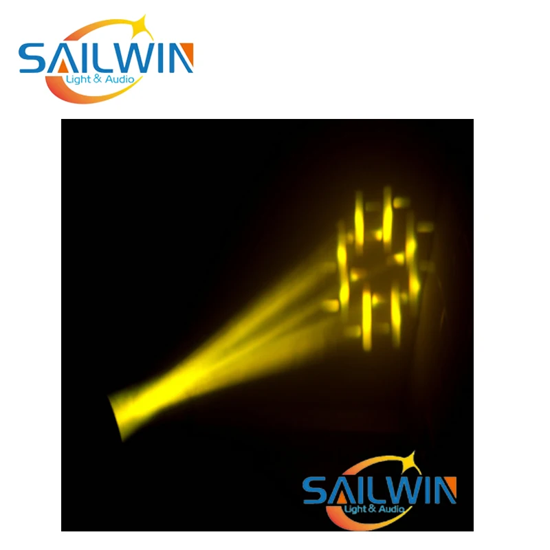 SAILWIN 7R Лира движущаяся голова луч светильник сценический луч светильник s для сцены события клуба вечерние 14 Gobos DJ светильник ing