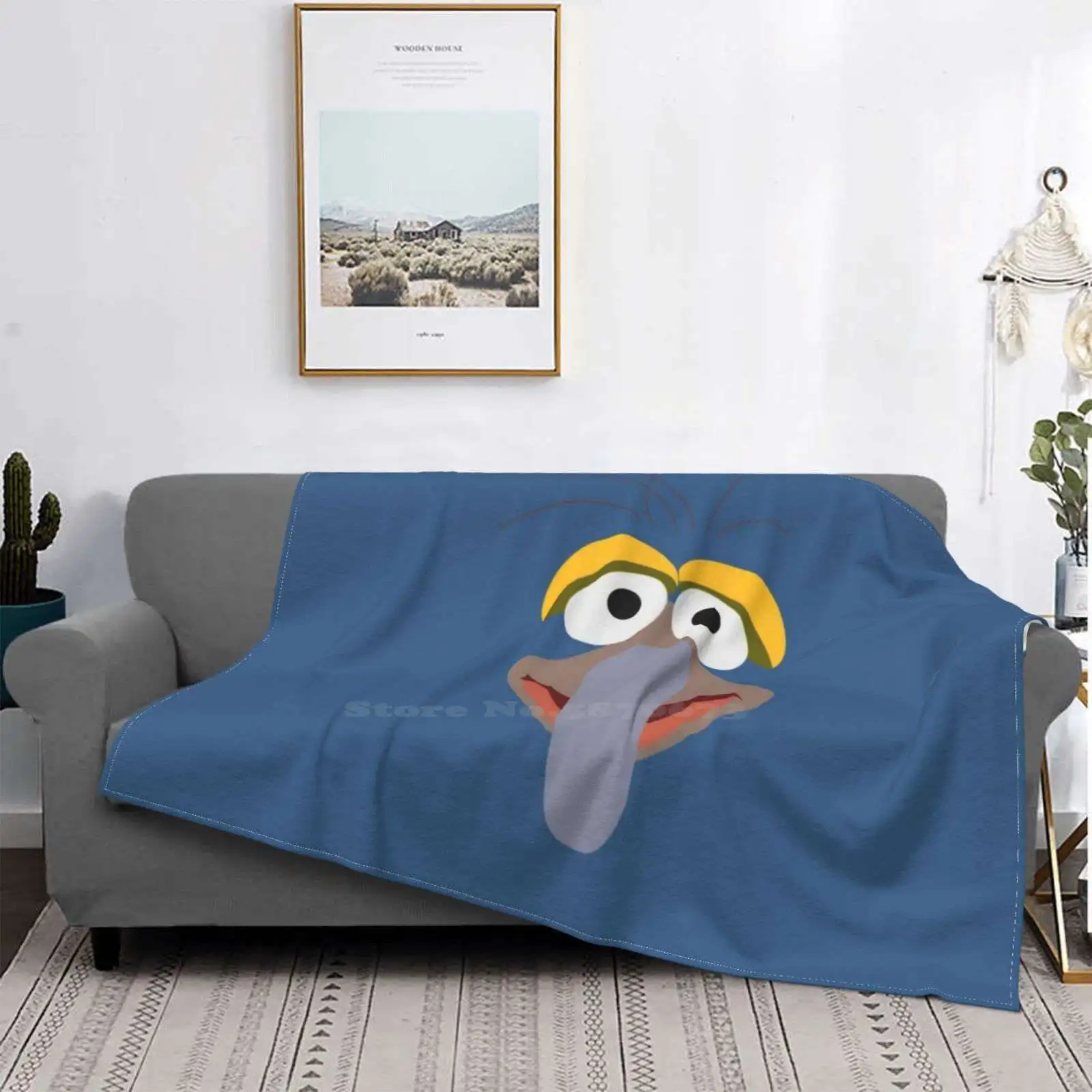 

Gonzo модное Стильное забавное модное мягкое одеяло Gonzo Большие Животные Монстр большая птица Берт и Эрни