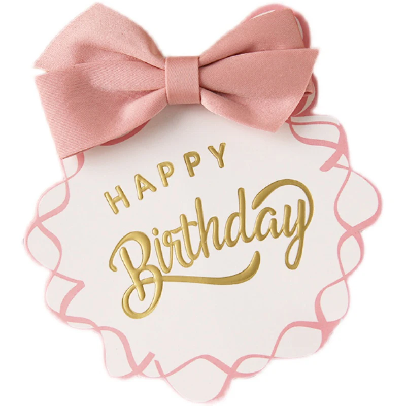 Накладки для кексов "С днем рождения" с цветными цветами из бумаги, украшения для вечеринки для женщин и девочек, припасы для выпечки десертов.