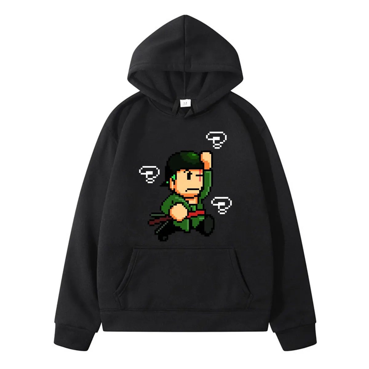 

New One Piece Funny Zoro Roronoa Clothing Costume Men's Hoody Long Sleeve Anime Hoodie Comics Harajuku Tops Hooded Pullover Male