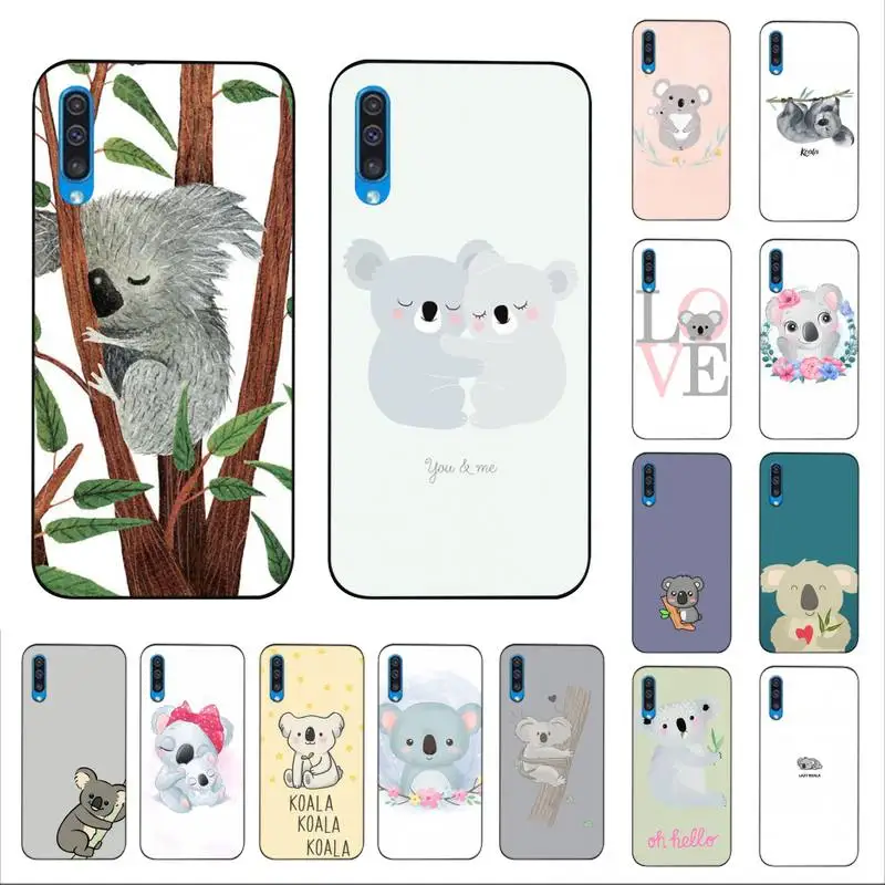 FHNBLJ милый мультяшный акварельный рисунок животных Коала чехол для телефона Samsung