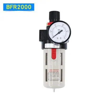 

BFR2000 1/4 BFR3000 3/8 BFR4000 1/2 Air pump filter pressure reducing valve Oil-water separator Regulator for compressors Copper