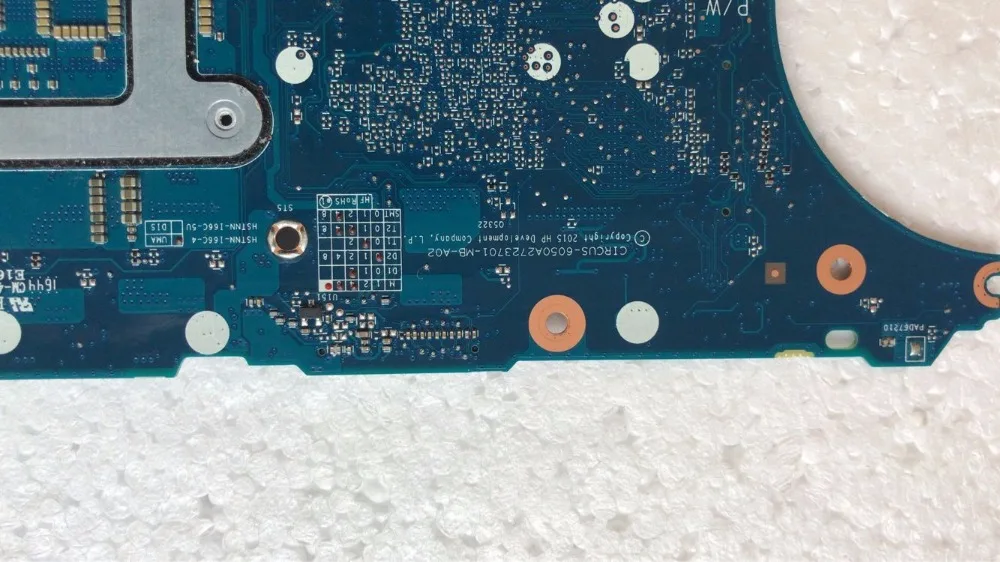 

KEFU For HP ProBook 640 G2 650 G2 Laptop Motherboard CPU I5 6200U circus-6050a2723701-mb-a02 100% Test