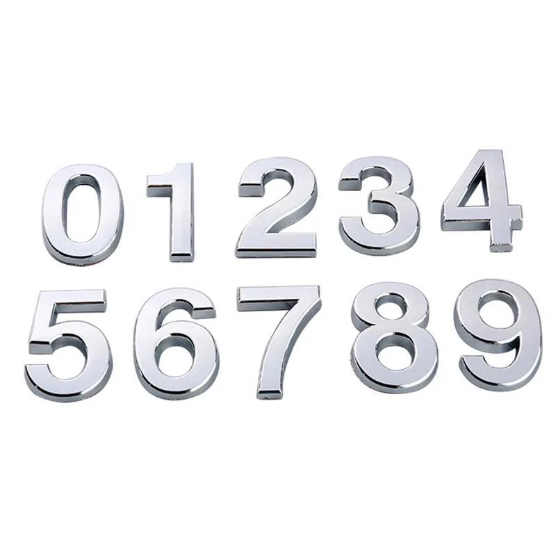 Табличка с цифрами 3D табличка для дверей дома отеля со светодиодными буквами и