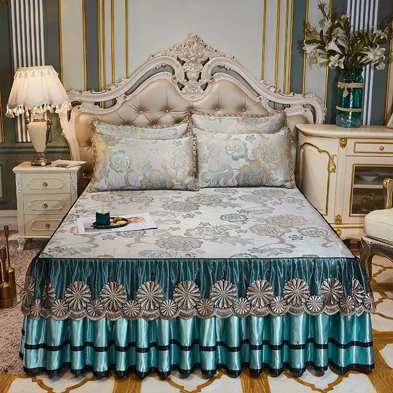 Роскошные жаккардовые летние покрывала для двуспальной кровати складные