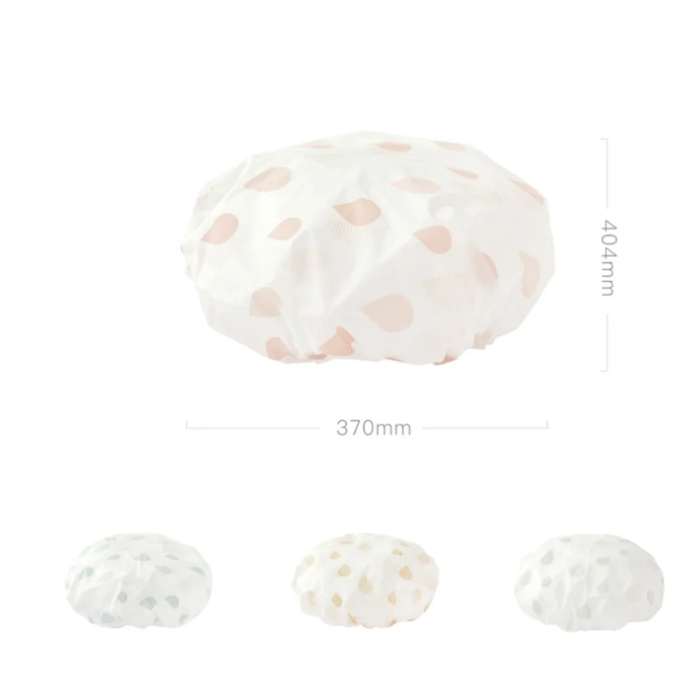 Водонепроницаемая портативная Женская душевая шапочка головной убор головка