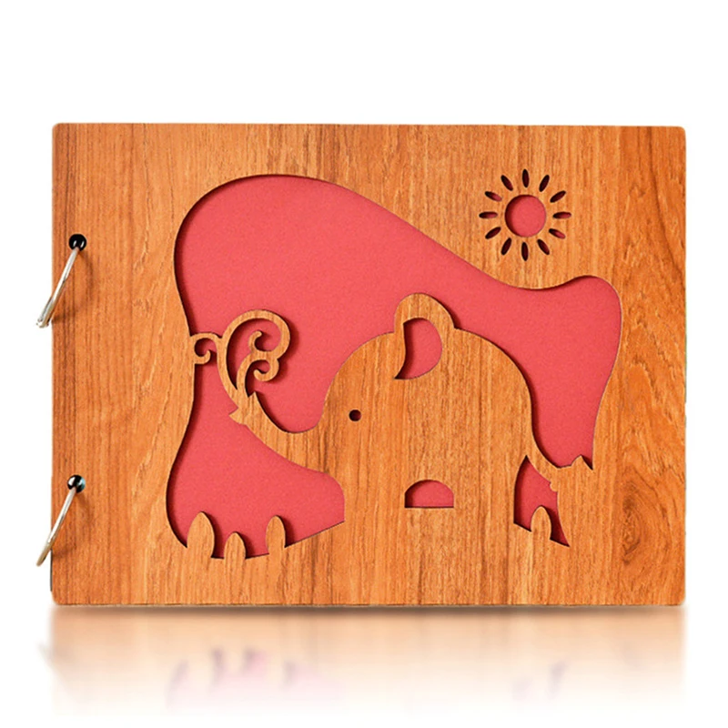 Фотоальбом сделай сам для свадьбы деревянный альбом детской памяти скрапбукинга