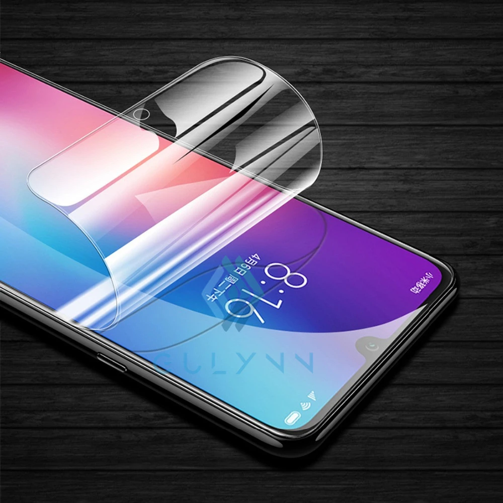Новый 201D гидрогели для Xiaomi Redmi 7 Note 8 9 Pro 6 4X полное Защитное стекло экрана 6A 7A